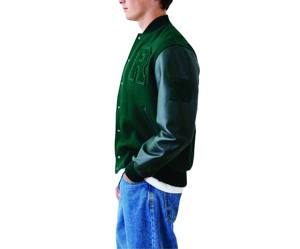 Nuevo diseño de moda, chaquetas universitarias sueltas, parches de chenilla, Letterman College Bomber, béisbol, soporte para hombre, invierno, servicio OEM - Product Image 5