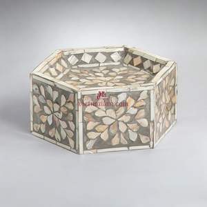 Base para Pastel de Nácar, Exhibición de Postres, Hecha a Mano en Vietnam - Product Image 3