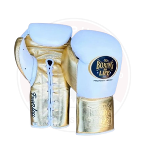 ถุงมือมวยหนังวัวแท้สำหรับมืออาชีพ, ถุงมือชกมวยหนังวัวแท้สำหรับต่อสู้ - Product Image 3