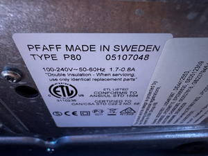 Máquina de coser y bordar Pfaff Creative V-i-s-i-o-n 5.0 lista para usar ahora - Product Image 5
