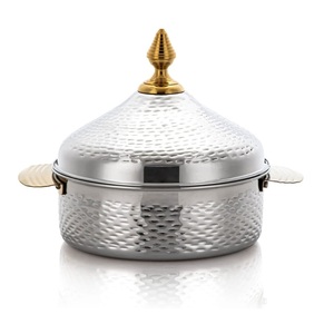 Olla Caliente de Alta Calidad con Diseño Martillado, Cazuela Aislada para Bodas, Cumpleaños, Aniversarios y Fiestas - Product Image 1