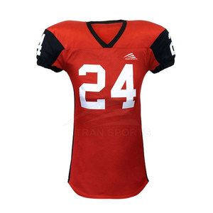 Uniforme de fútbol americano personalizado de peso ligero Uniforme de fútbol americano de color liso de nuevo estilo - Product Image 5