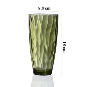 Holar-vaso de plástico para fiesta al aire libre, vaso alto de Onda Verde irrompible, hecho en Taiwán - Product Image 2
