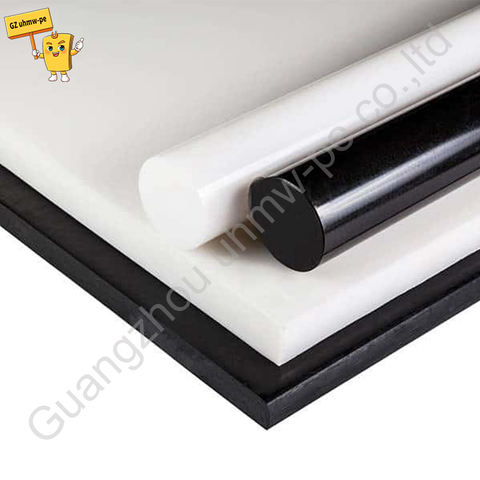 High Quality Engineering Plastics White Black Hard POM Sheets Smooth Cutting High Temperature Resistance High Wear Resistant