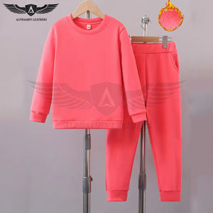 Conjunto de suéter y pantalones de cuello redondo de alta calidad 2025, último diseño, producto único, el mejor Material, conjunto de chándal de talla grande para mujer - Product Image 1