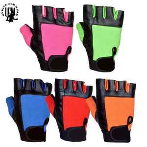 UNIQUE GYM WEAR Guantes de Entrenamiento de Cuero Personalizados con Soporte para Muñeca y Cierre de Tirón para Levantamiento de Pesas en el Gimnasio - Agarre Fuerte con Acolchado de Silicona - Product Image 6