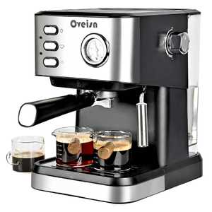 Cafetera Eléctrica Semiautomática de Espresso de 1050W y 1.5L, Económica y de Calidad, para Hogar, Oficina, Restaurante y Cafetería - Product Image 2