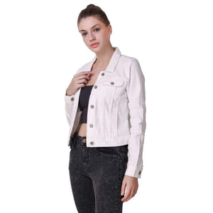 Chaquetas Vaqueras de Mezclilla para Mujer, Nueva Moda 2026, Mejor Precio, Relleno de Algodón, Hechas en Pakistán, Servicio OEM - Product Image 3