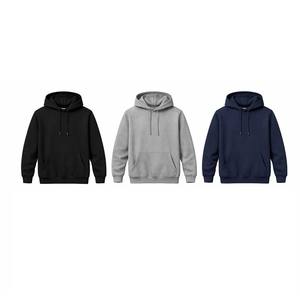 Sweat à capuche pour homme personnalisé, élégant, pour l'hiver, en coton et polyester de haute qualité, design de logo tendance - Product Image 3