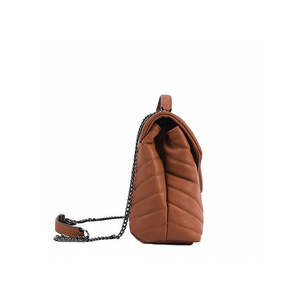 Sac bandoulière structuré en cuir Ruga véritable - Fabriqué en Italie - Art. 24013 - Product Image 4