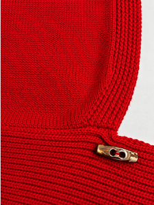 Bufanda con capucha de punto para mujer, calentador de cuello suave y cálido, bufanda con capucha de punto para invierno con cierre metálico - Product Image 4