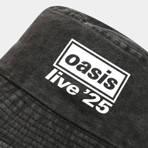 2025 Popular Retro Anti-Ultravioleta Sombrero de cubo Oasis Impreso Washed Denim Sombrilla Venta al por mayor Moda Lavabo Sombrero - Product Image 2