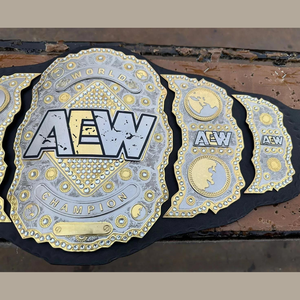 2025 Design personnalisé wwe Championship Wrestling Ceintures Sialkot Pakistan 4mm Plaques de zinc Bracelet en cuir World Heavyweight Belt Ronpex - Product Image 2
