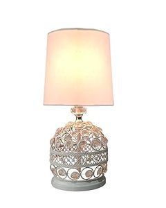 Pantalla de lámpara de mesa decorativa de Metal dorado moderno para iluminación interior para sala de estar, dormitorio, oficina, decoración del hogar, cumpleaños, Navidad - Product Image 3