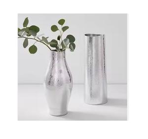 Vase en métal moderne en acier inoxydable de luxe Décor à la maison unique Vase à fleurs en fer côtier minimaliste de style occidental pour les mariages - Product Image 6