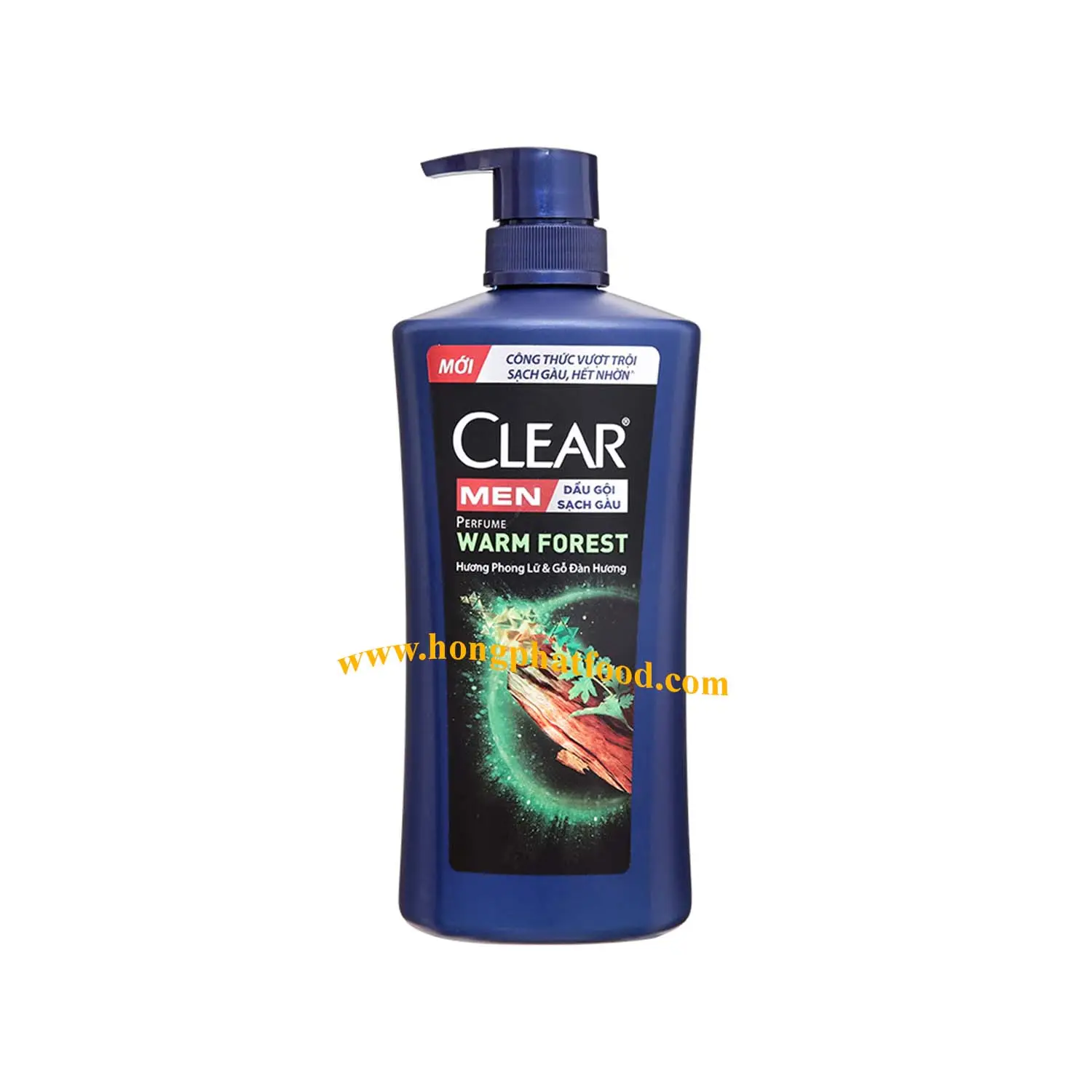 プレミアム品質のメンズシャンプー & コンディショナー-Clearr Men Shampoo 600g (Warm Forest) -オーガニックヘアケア製品