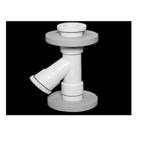 Vanne de filtration à bride en Y en plastique PP durable de 25 mm, manuelle, sans PVDF, résistante à la corrosion, pour eau acide et alcaline, livraison gratuite - Product Image 1