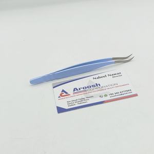 แหนบต่อขนตาสแตนเลสสีฟ้าสำหรับเด็ก - Product Image 6