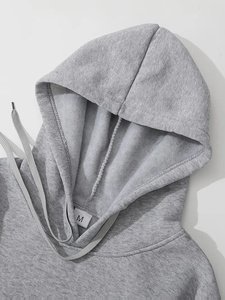 Pull à capuche en polaire XS de qualité supérieure pour hommes, nouveau style de vêtements d'hiver légers avec motifs imprimés, coton mélangé - Product Image 5