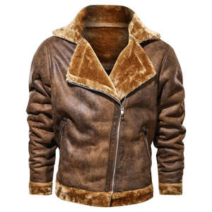Chaqueta de Invierno para Hombre de Piel de Oveja Genuina, Calefactable, Transpirable, con Colores/Tamaños Personalizables para Clima Extremadamente Frío - Product Image 1