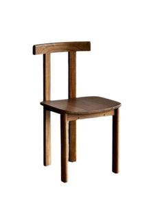 Chaises de jardin en teck vieilli de qualité, design moderne et minimaliste - Product Image 6