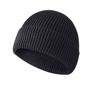 Gorro de Punto Personalizado con Estilo de Imagen, Color Sólido, Transpirable, para Todas las Temporadas, Informal, Unisex, de Poliéster/Algodón - Product Image 4
