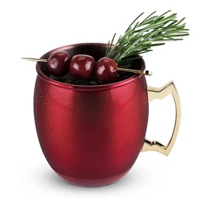 Smooth Pure Copper Moscow Mule Mug Made in India <b>Bulk</b> Quantity High Quality Vintage Modern Export Usage Home Hotel Restaurant - Product Image 4