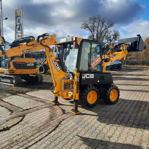 Retroexcavadora JCB 1CX, MINICARGADORA frontal para trabajos de construcción agrícola con componentes de motor central - Product Image 5