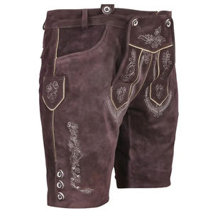 Custom Oktoberfest Lederhosen German <b>Men</b> <b>Shorts</b> Traditional Outfit OEM Supplier for Wholesale and Brands - Product Image 2