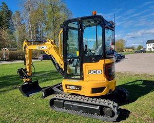 Mini-excavatrice sur chenilles de 2,5 tonnes JCB 25Z-1, excavatrice compacte sur chenilles avec moteur Yanmah et hydraulique Bosch - Product Image 1