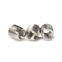 303 Stainless Steel Passivated Slotted Self-Tapping Threaded Inserts for Thread Reinforcement and Repair