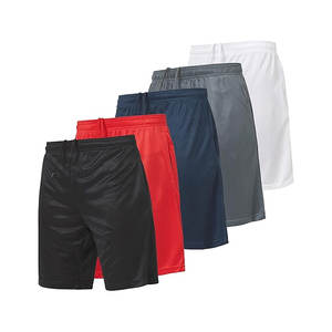 Wholesale High Quality Solid High Waist Drawstring Closure <b>Running</b> Sweat <b>Shorts</b> <b>with</b> Inner <b>Liner</b> Anti-Chafe Quick Dry - Product Image 1