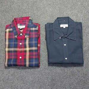 Camisa de ajuste regular de manga larga para hombre de marca de la mejor calidad, excedente de algodón 100% de diseño exclusivo de Bangladesh - Product Image 5