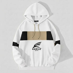 Sweat à capuche zippé intégral en tricot thermique pour homme, de haute qualité, personnalisé, 100% coton, épais, imitation coton mélangé - Product Image 1