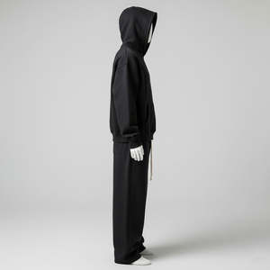 Conjunto de Sudadera con Capucha y Pantalones Deportivos de Forro Polar Grueso para Hombre, Invierno, Casual, Chaqueta Deportiva Abrigada - Product Image 4