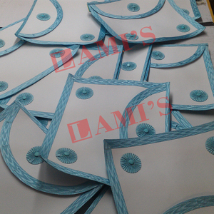 Tablier Regalia maçonnique de conception personnalisée de vente chaude Tablier Regalia de francs-maçons avec ceinture à boucle - Product Image 6