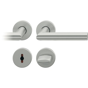 Juego de 12 Perillas Minimalistas Rosette 1076 de Aluminio WC-R8 DIN Izquierda/Derecha D/D FSB para Muebles 0105, 100% Aluminio - Product Image 1