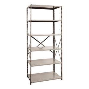 Unidad de estantería abierta extra resistente con 6 estantes (122 cm de ancho x 30 cm de profundidad x 220 cm de altura) - Product Image 2