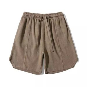 กางเกงวิ่งขาสั้นสำหรับผู้ชายกางเกงโยคะฟิตเนสระบายอากาศได้ดีผ้าคอตตอนใส่ออกกำลังกายปักโลโก้ได้ตามต้องการ - Product Image 5