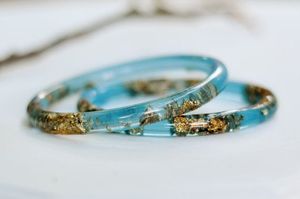 เครื่องประดับแฟชั่นกำไลข้อมือและกำไลข้อมือกำไลแฟชั่นทันสมัยขนาดใหญ่เกินจริงกำไลอะคริลิคเรซิ่นหลากสี - Product Image 5