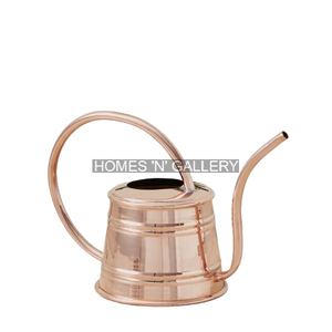 กระถางน้ำสีทองขายดี กระบอกน้ำโลหะสำหรับรดน้ำต้นไม้ ตกแต่งสวนและบ้าน - Product Image 1