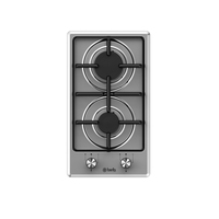 Cocina de Gas de Mesa de 2 Quemadores en Oferta, Electrodoméstico de Cocina de Alta Calidad, Ahorro de Energía, Fácil Limpieza, Diseño Inoxidable, 5 Años de Garantía