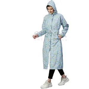 Comfortable Women Rain Jacket Best Supplier Waterproof Rain Wear Trendy High Quality Rain Coats