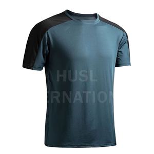 T-shirt de sport à manches longues de compression pour hommes, vêtements de sport à séchage rapide pour l'entraînement et le jogging - Product Image 1