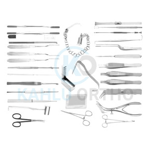 Juego de 30 piezas de rinoplastia con caja de esterilización Juegos de instrumentos de cirugía plástica de KAHLU ORTHOPEDIC - Product Image 1