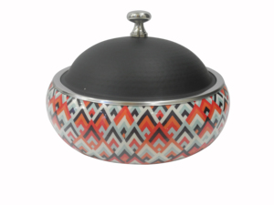 Rounded Shape Hot <b>Pot</b> Handmade Decorative Serving Delicious Dishes Dining Table and Room kitchenware Bamboo Food Serving - Product Image 2