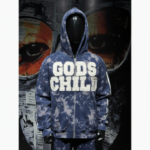 Ensemble de survêtement surdimensionné pour homme, nouveau modèle 2026, avec logo personnalisé, style vintage, patch brodé effet vieilli, lavage à l'acide, délavé au soleil - Product Image 6