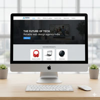 Tienda electrónica Desarrollo de sitios web Agencia de Diseño Web confiable en la India Entrega de soluciones en línea confiables y asequibles
