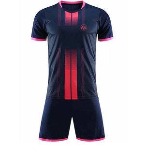 Uniforme de Fútbol para Hombre Adulto de Manga Corta, Ligero, Transpirable, Color Personalizado de Alta Calidad, 100% Poliéster, Ropa de Equipo en Venta - Product Image 1
