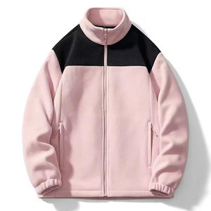 Veste unique de travailleur de haute qualité personnalisée à manches longues écologique hiver Micro polaire 100% coton sweat-shirt chaud Design - Product Image 5